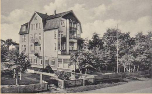 Haus Reichshof,  Am Döser Seedeich 6 / Strichweg 94 vom Deich her gesehen.