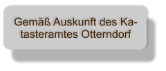 Gemäß Auskunft des Ka-tasteramtes Otterndorf