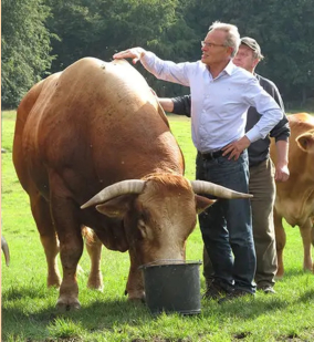 Visite auf einem der Fielmann-Gter